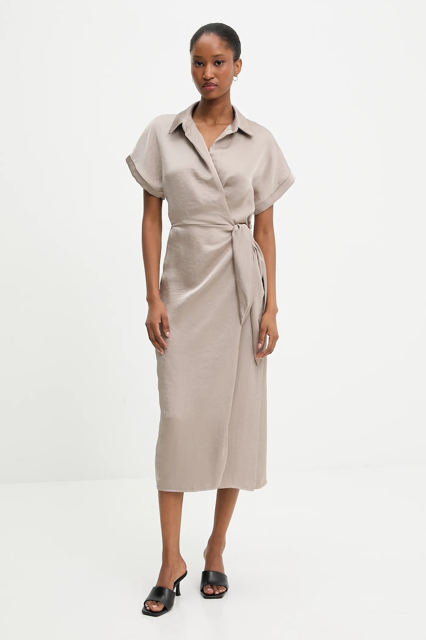 Answear Lab rochie culoarea bej