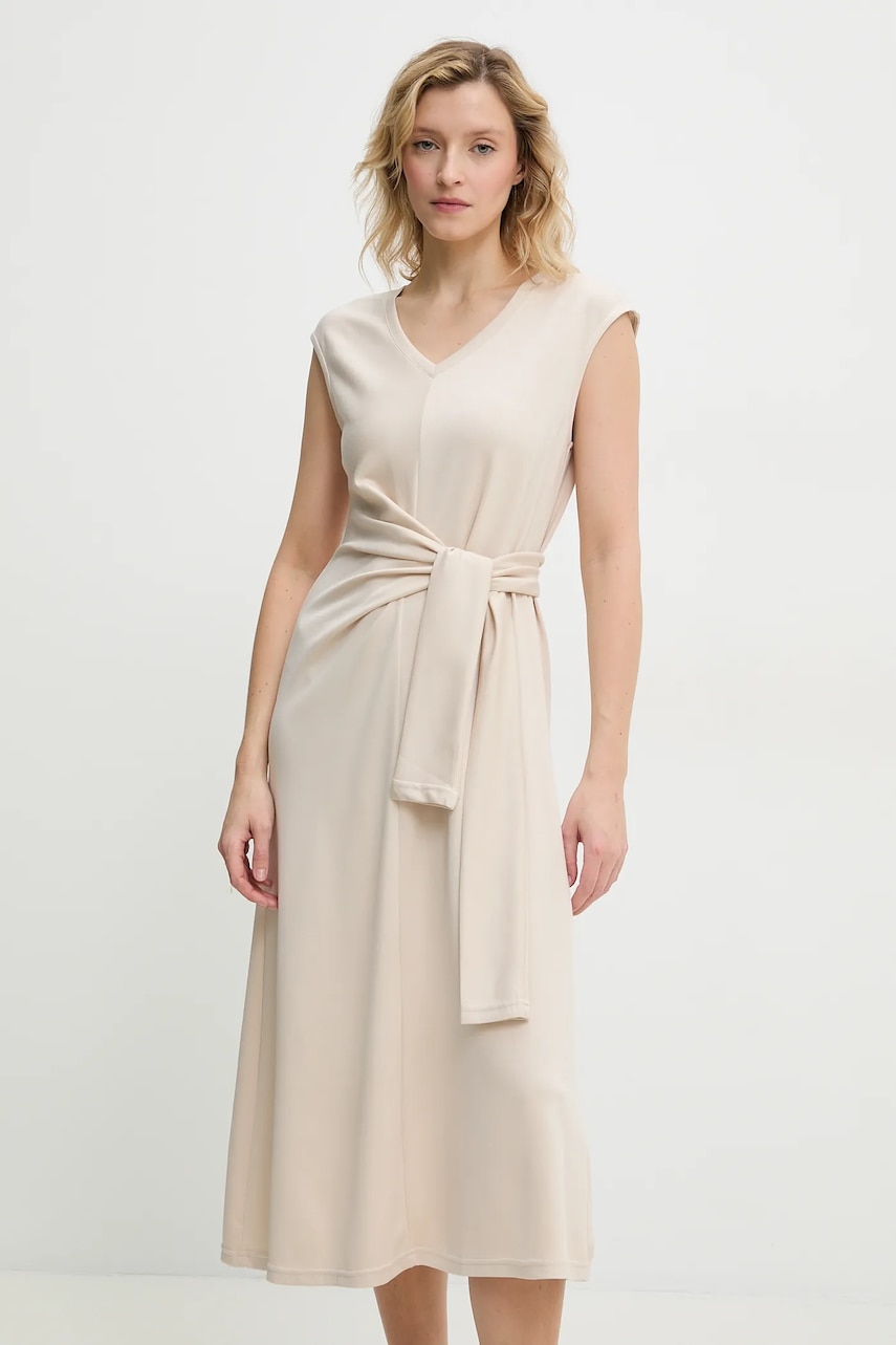 Answear Lab rochie culoarea bej