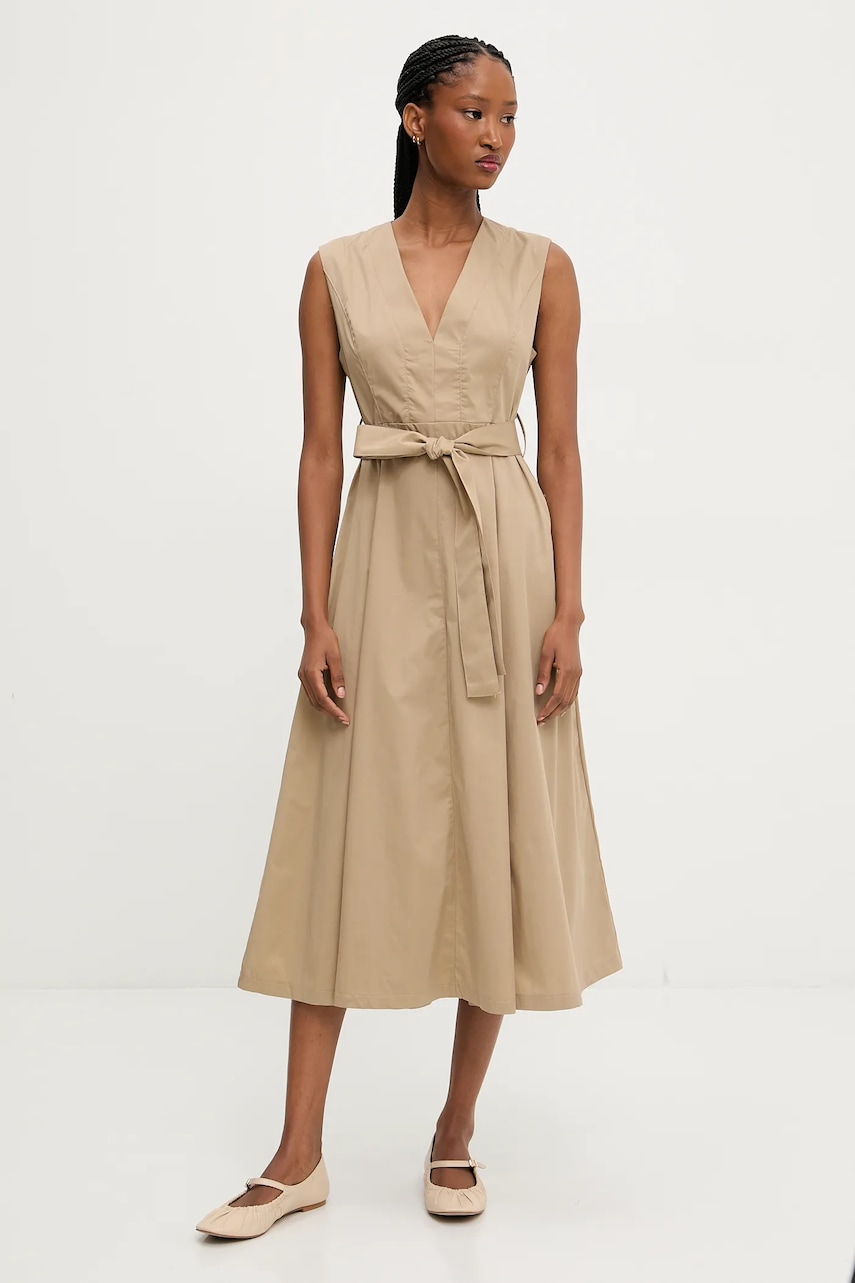 Answear Lab rochie culoarea bej