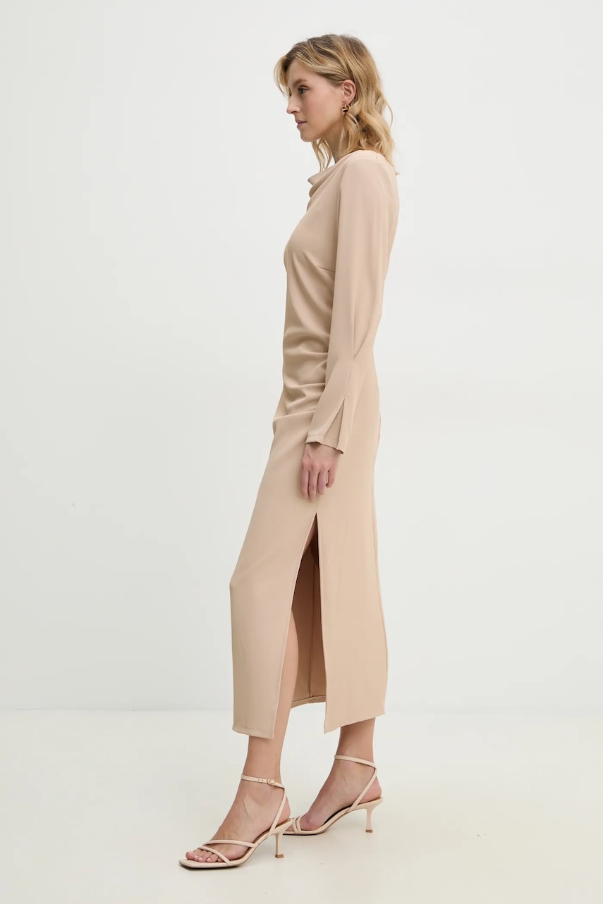 Answear Lab rochie culoarea bej
