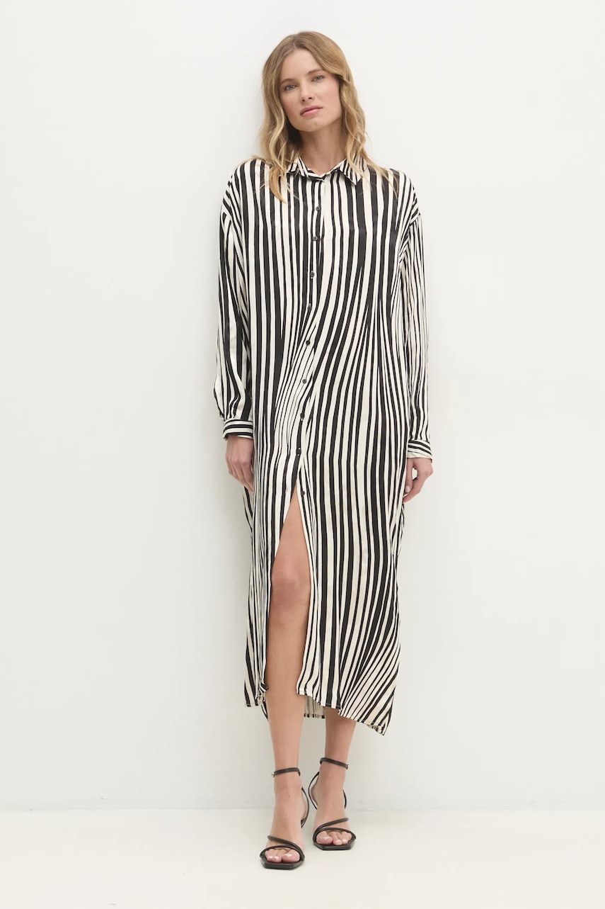 Answear Lab rochie culoarea bej