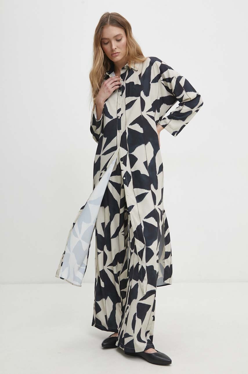 Answear Lab rochie culoarea bej