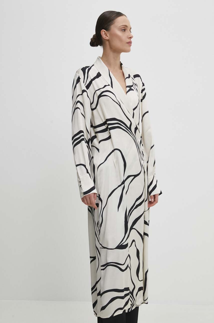 Answear Lab rochie culoarea bej