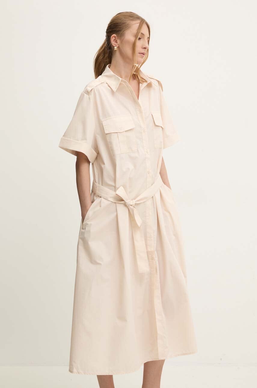 Answear Lab rochie culoarea bej