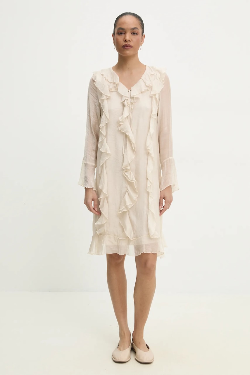 Answear Lab rochie culoarea bej