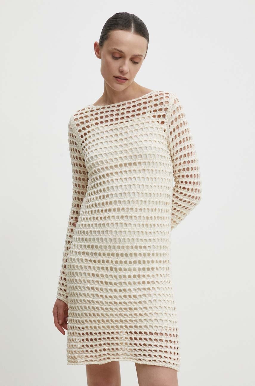 Answear Lab rochie culoarea bej
