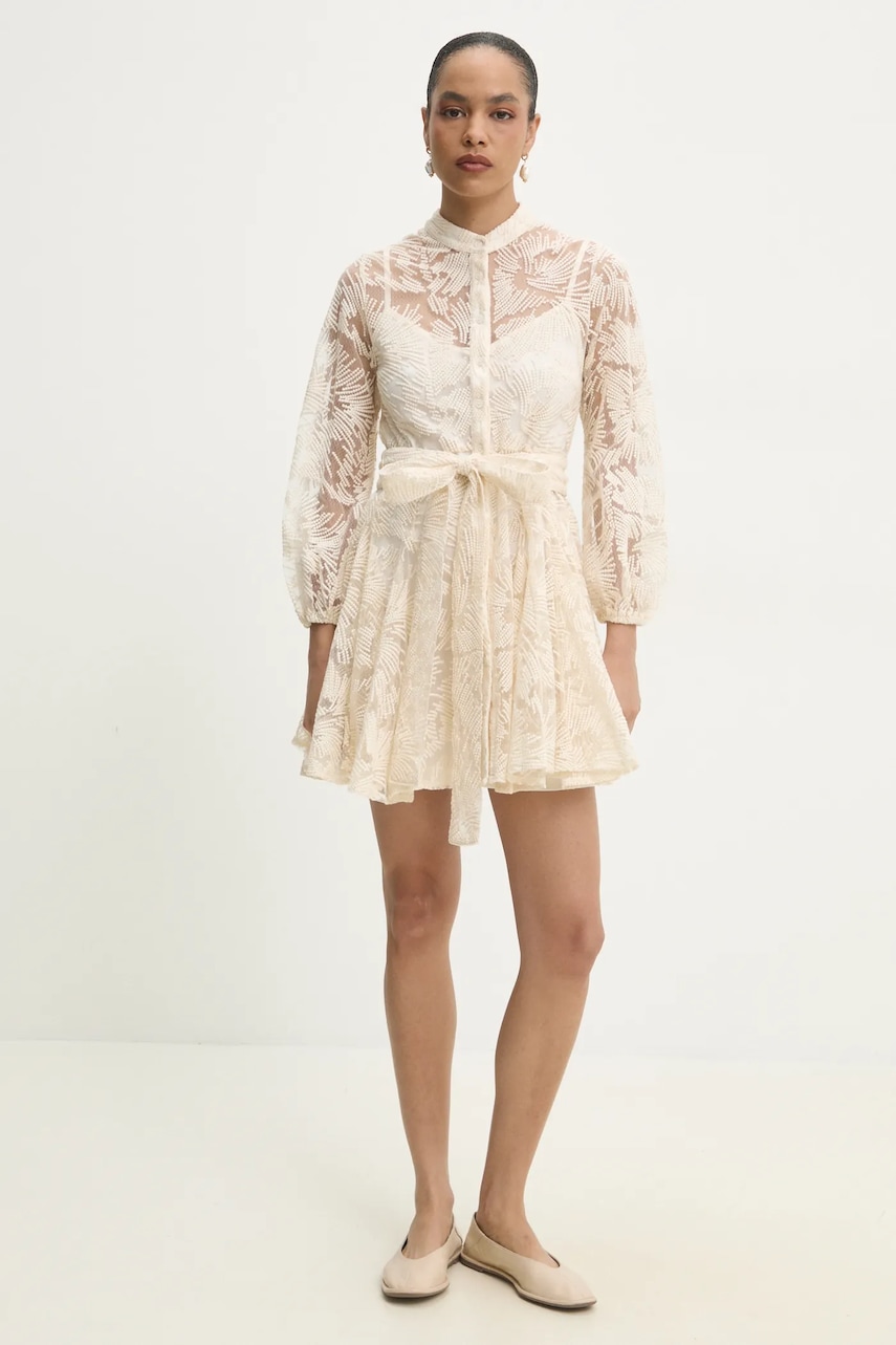 Answear Lab rochie culoarea bej