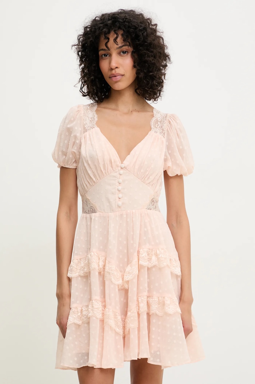 Answear Lab rochie culoarea bej