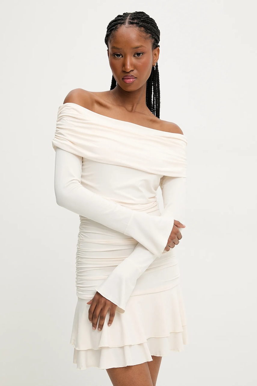 Answear Lab rochie culoarea bej