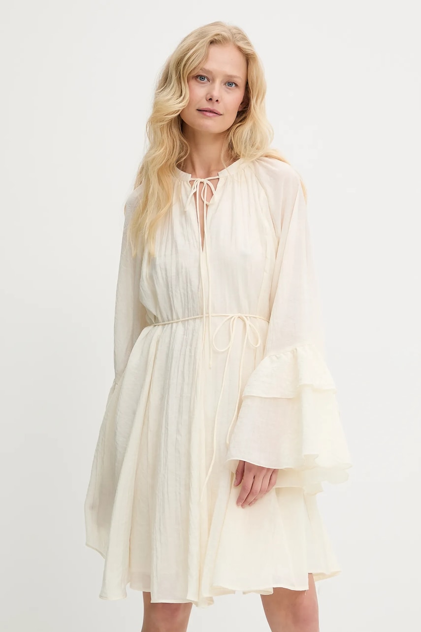 Answear Lab rochie culoarea bej