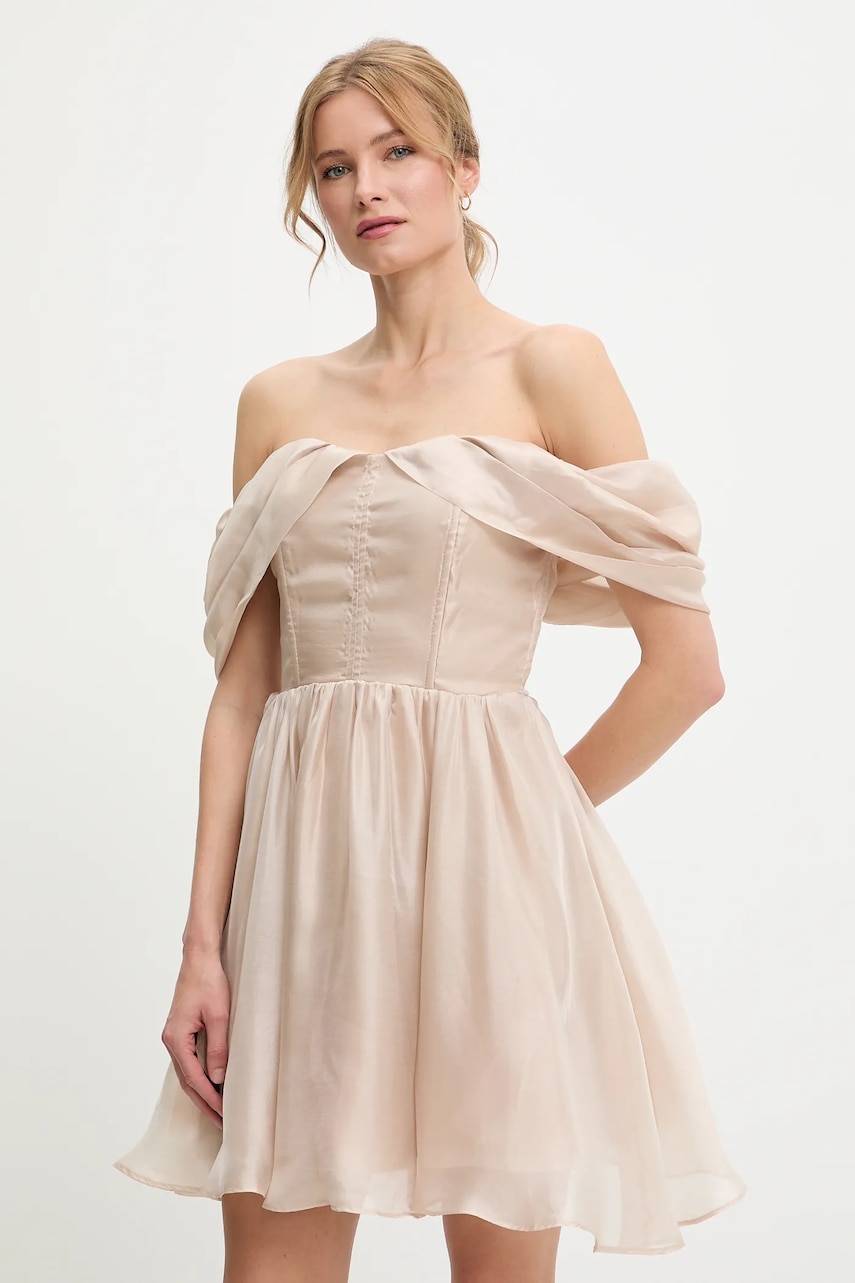 Answear Lab rochie culoarea bej