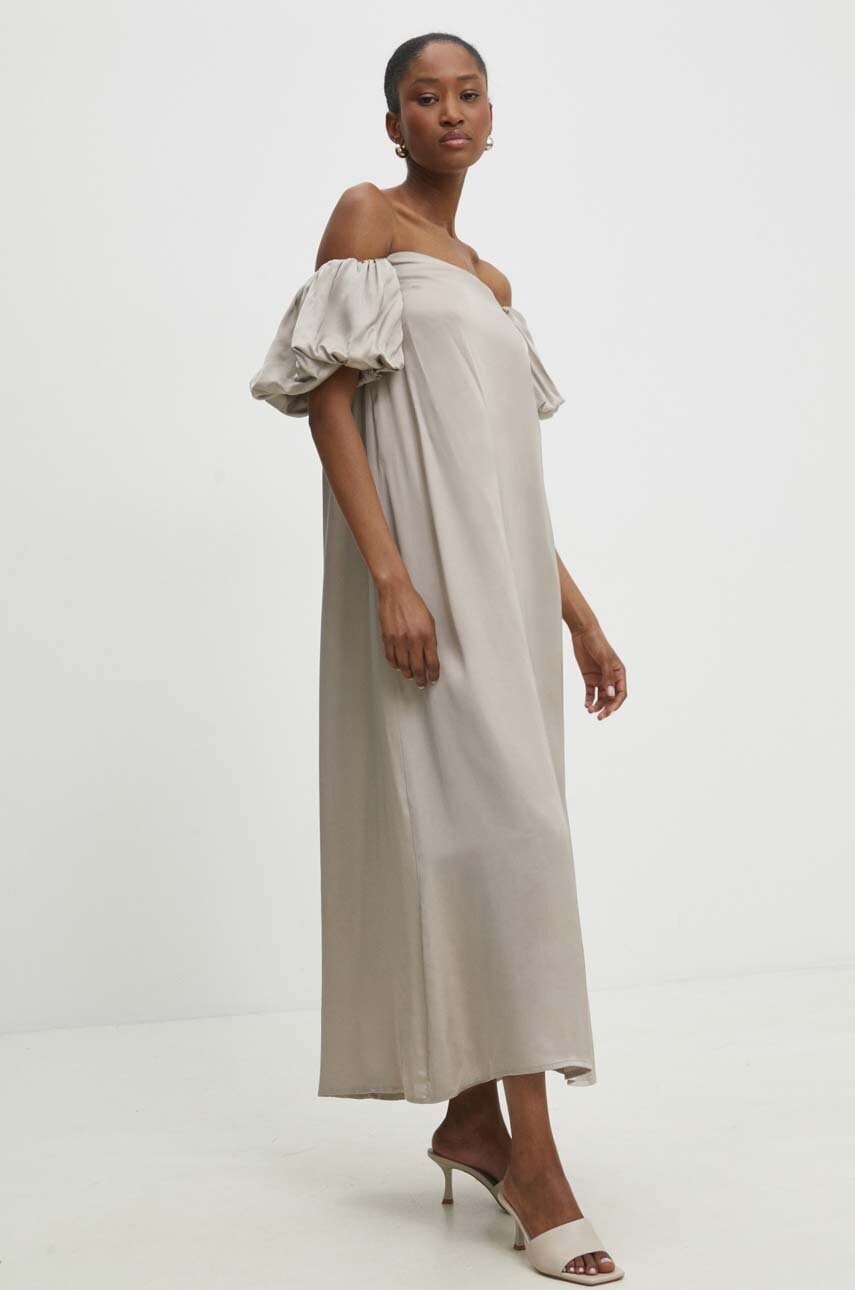 Answear Lab rochie culoarea bej