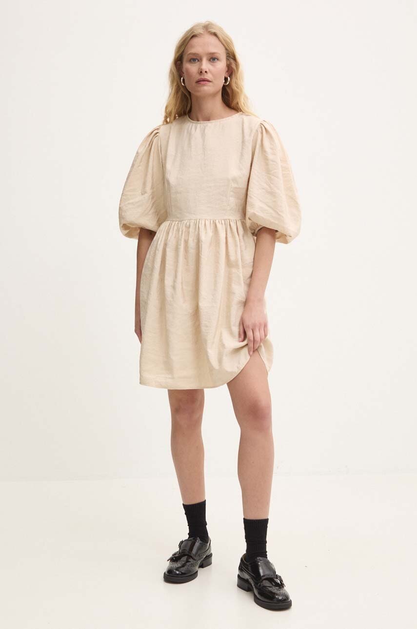 Answear Lab rochie culoarea bej