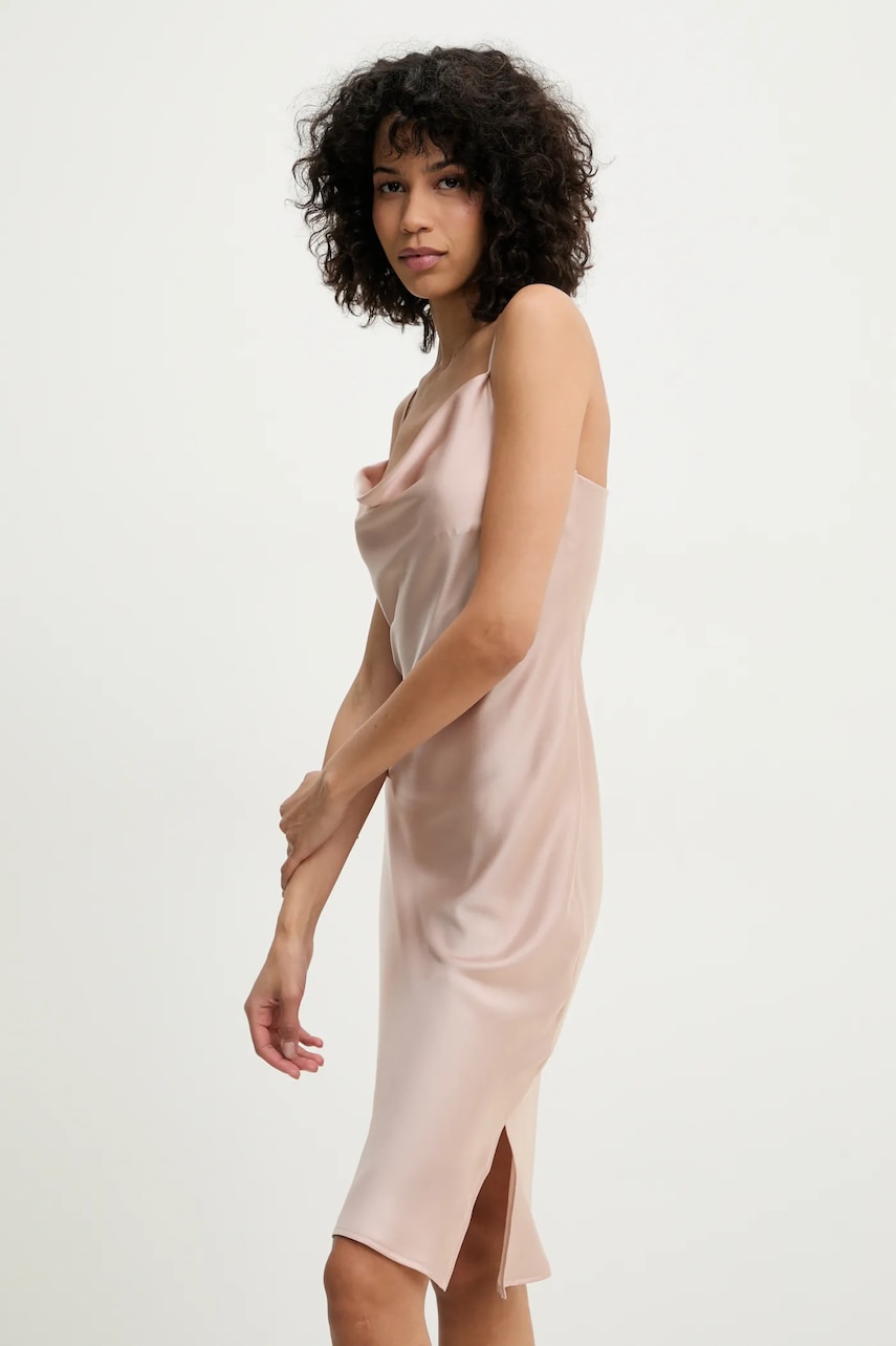 Answear Lab rochie culoarea bej