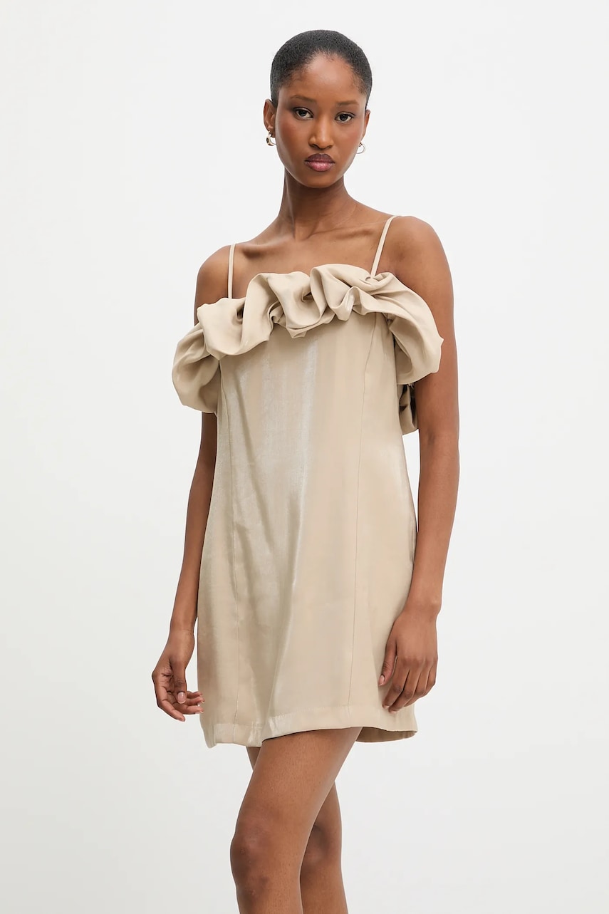 Answear Lab rochie culoarea bej