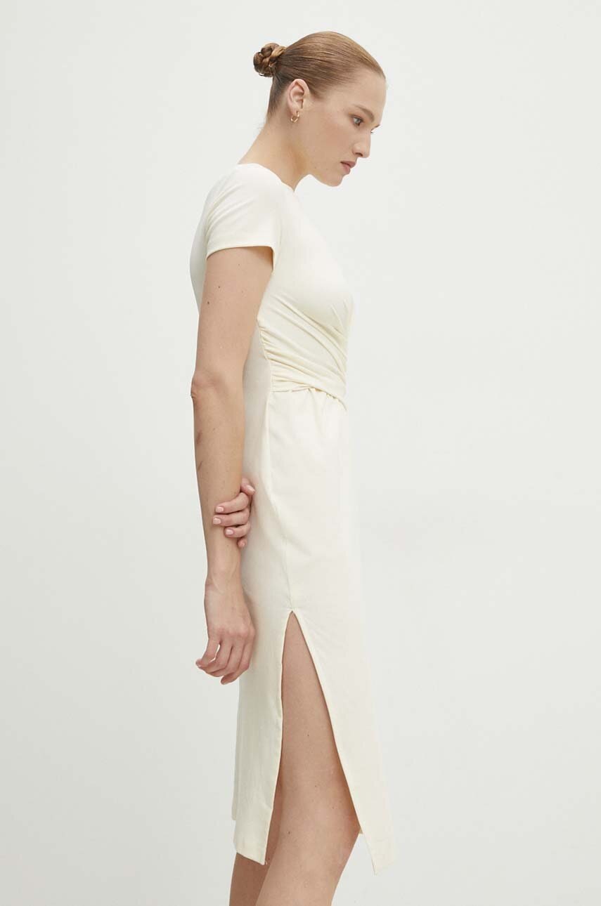 Answear Lab rochie culoarea bej