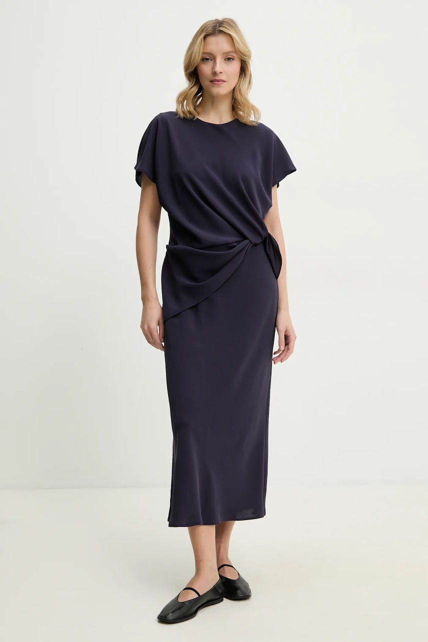 Answear Lab rochie culoarea bleumarin