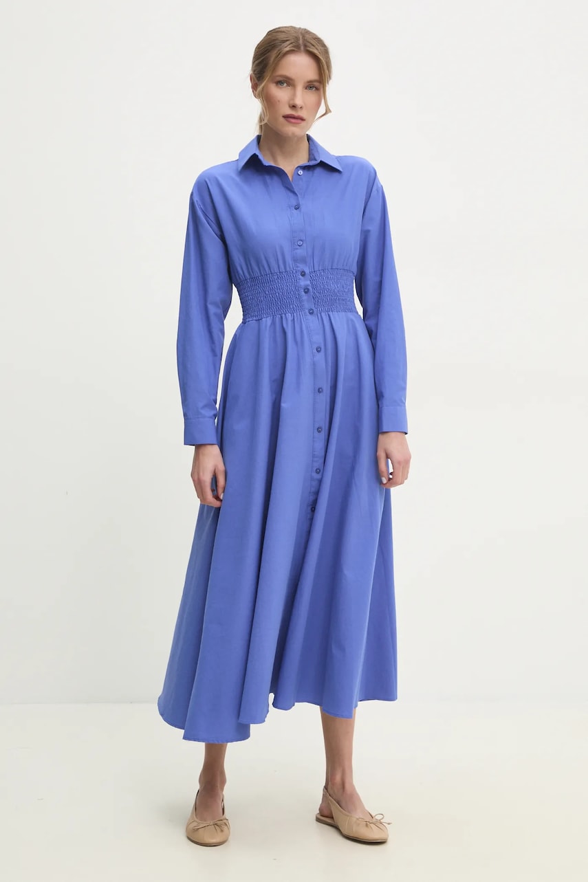 Answear Lab rochie culoarea bleumarin