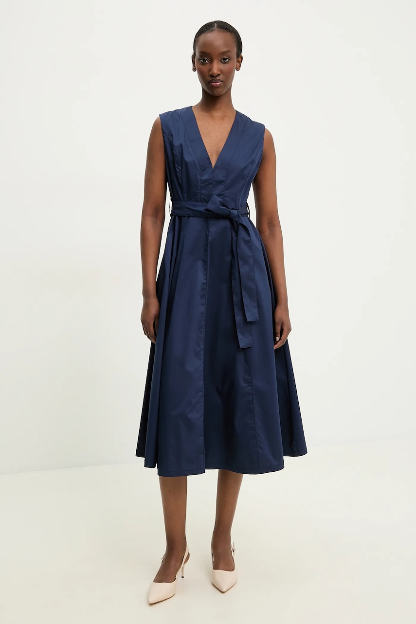 Answear Lab rochie culoarea bleumarin
