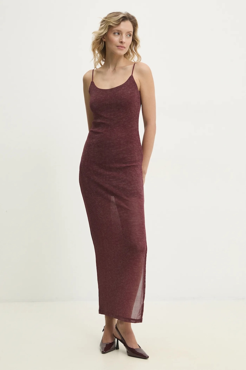 Answear Lab rochie culoarea bordo