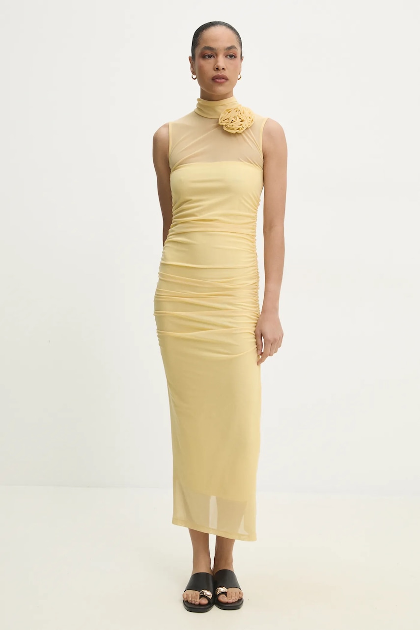 Answear Lab rochie culoarea galben