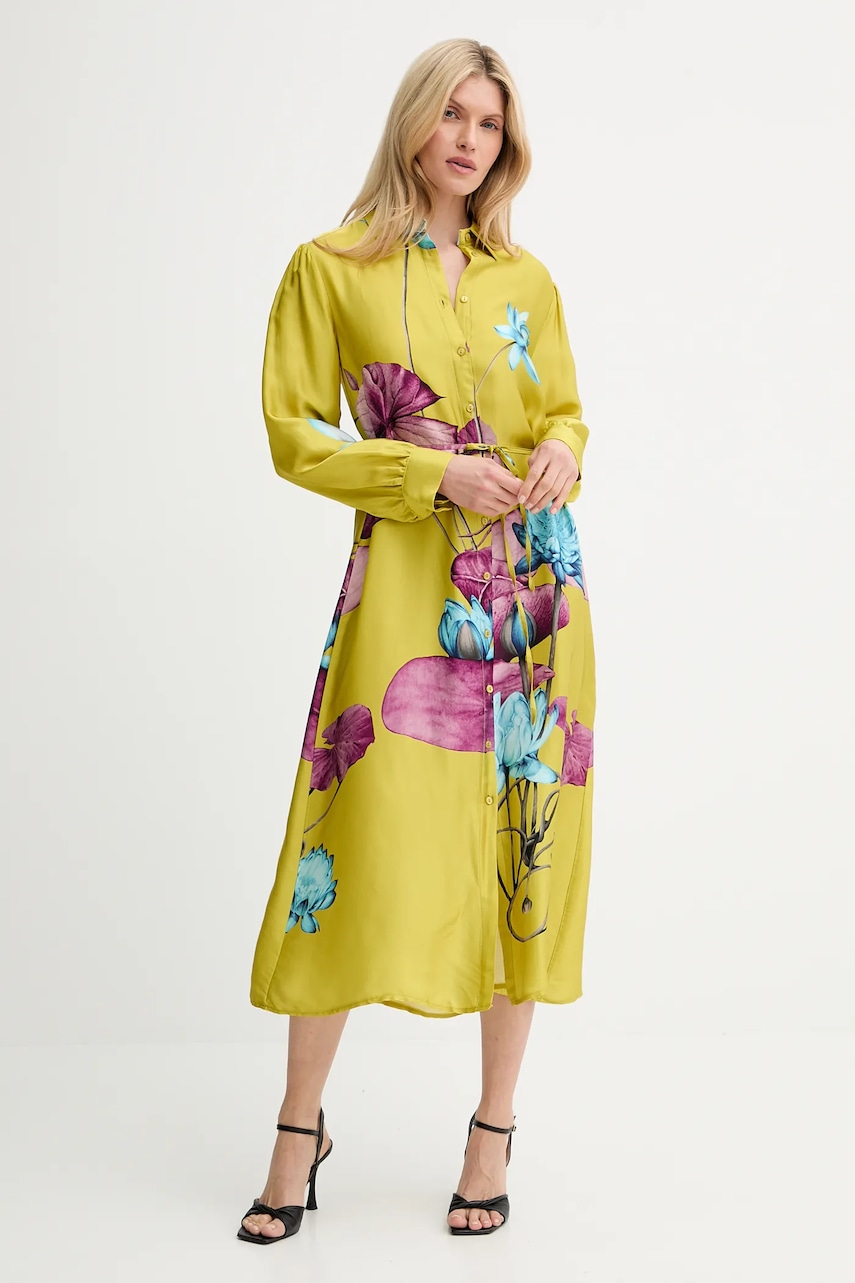 Answear Lab rochie culoarea galben