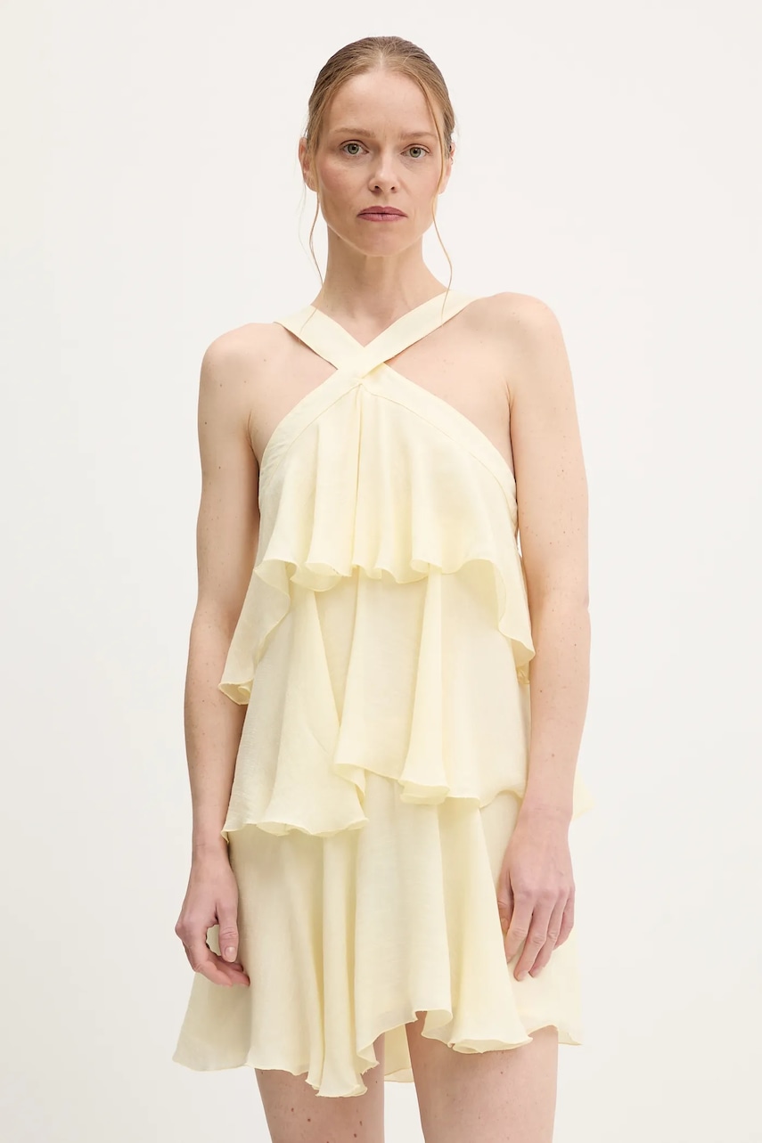 Answear Lab rochie culoarea galben