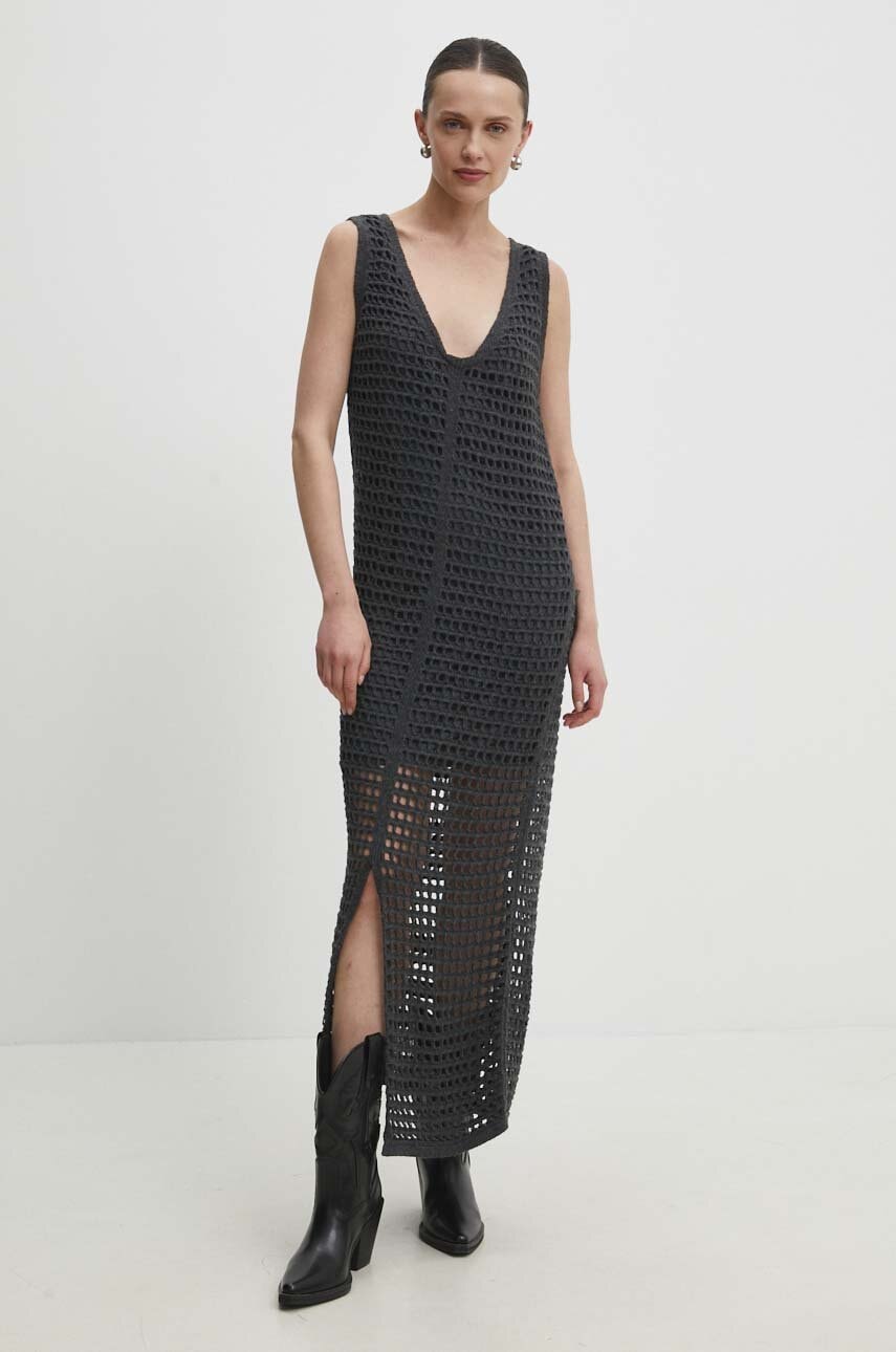 Answear Lab rochie culoarea gri
