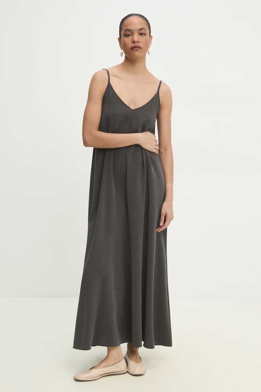 Answear Lab rochie culoarea gri