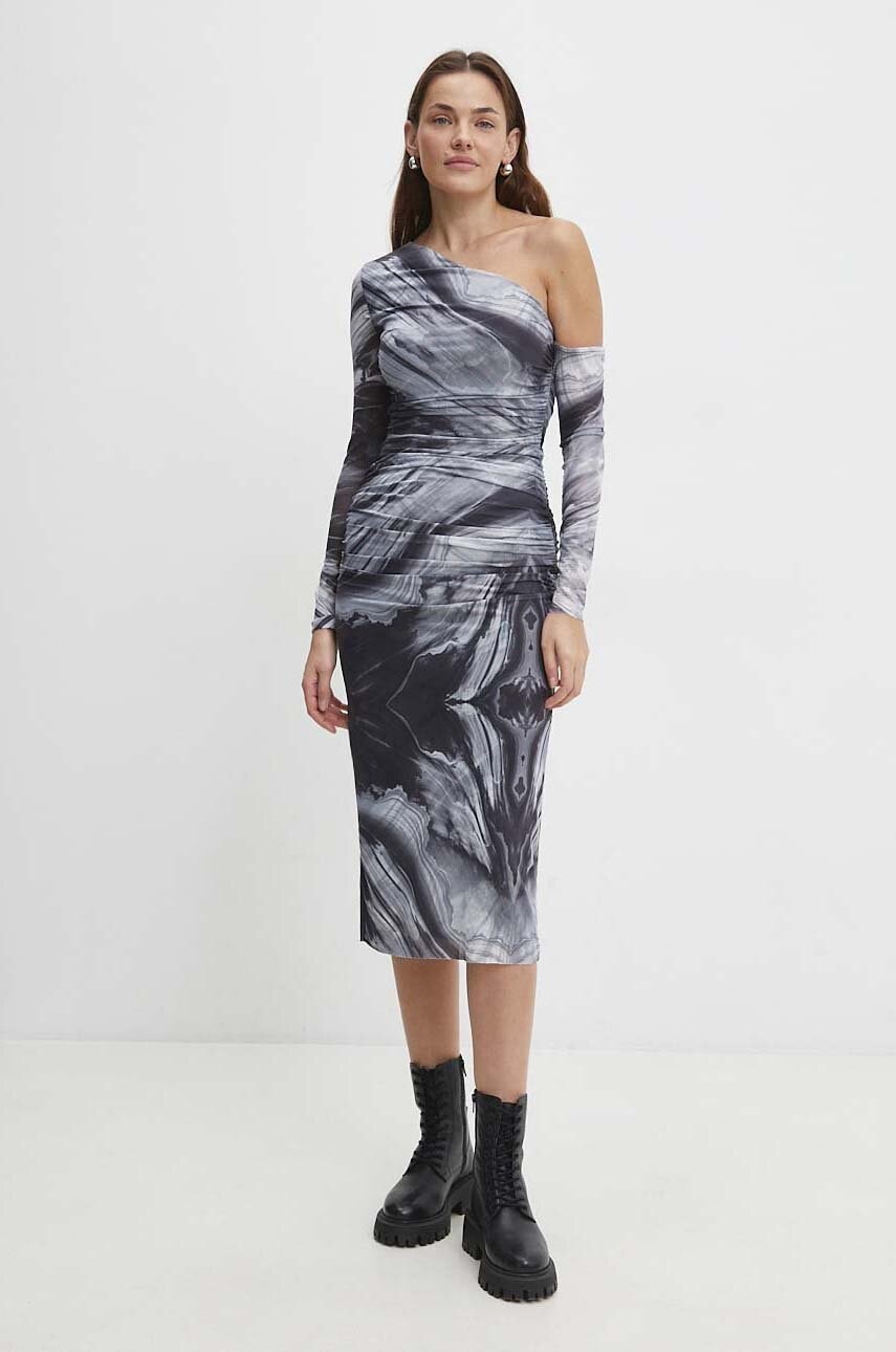 Answear Lab rochie culoarea gri