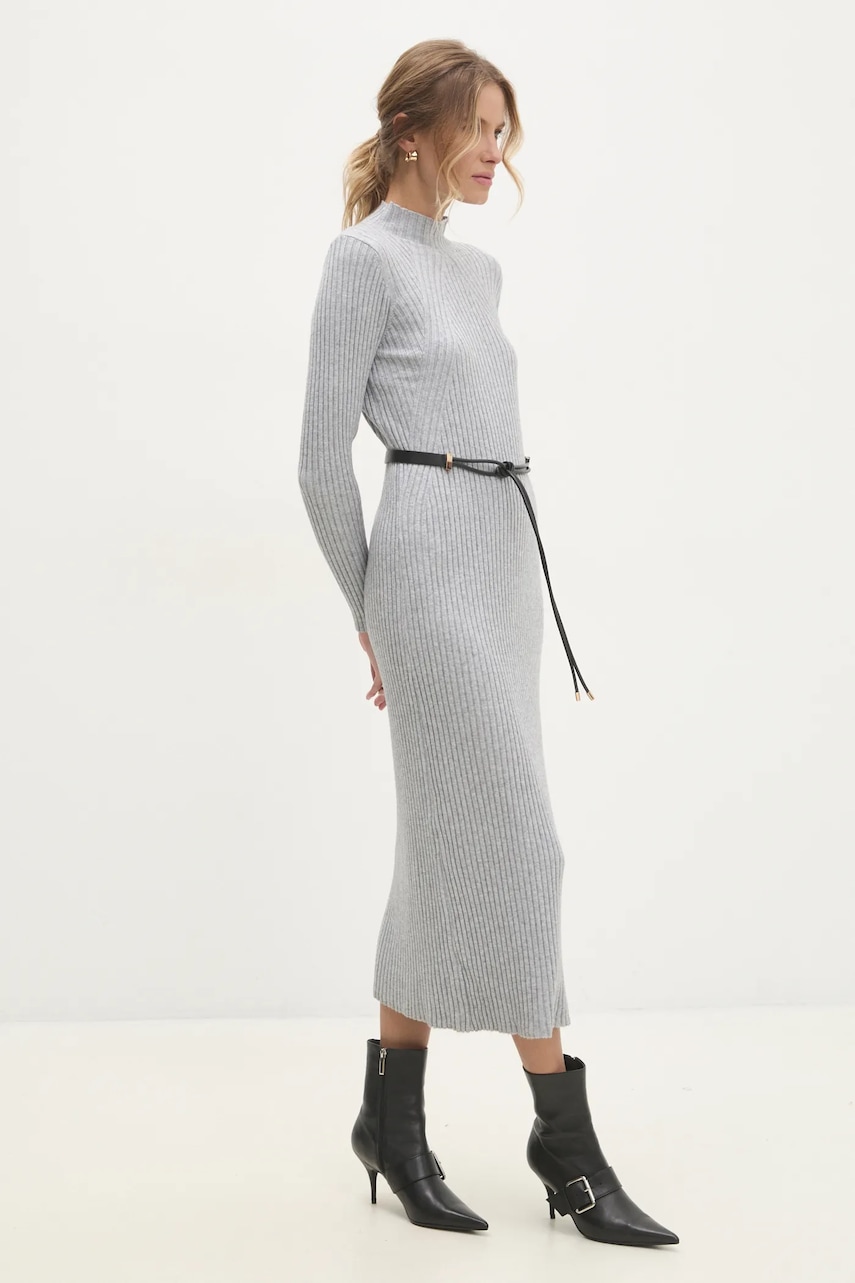 Answear Lab rochie culoarea gri