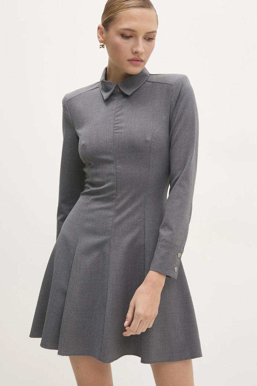 Answear Lab rochie culoarea gri