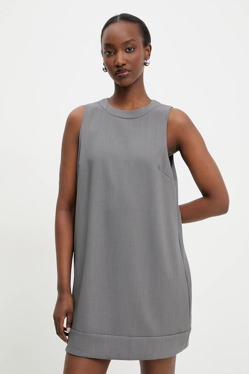 Answear Lab rochie culoarea gri