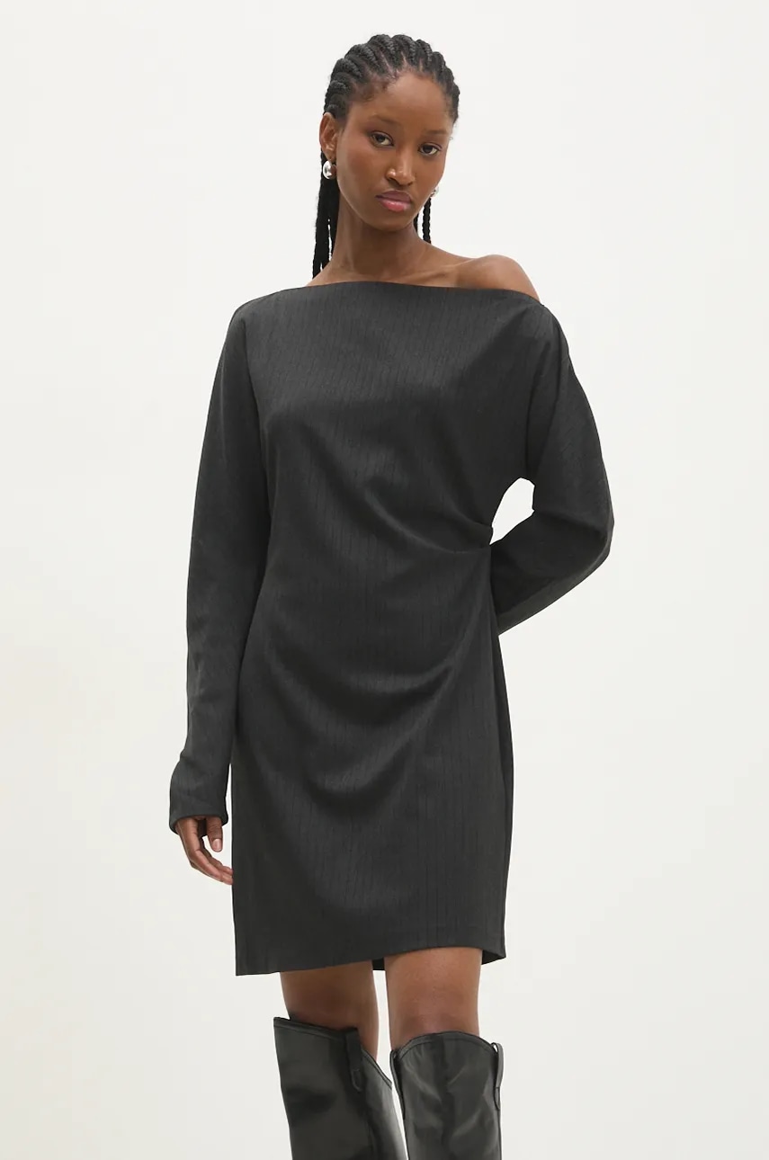 Answear Lab rochie culoarea gri