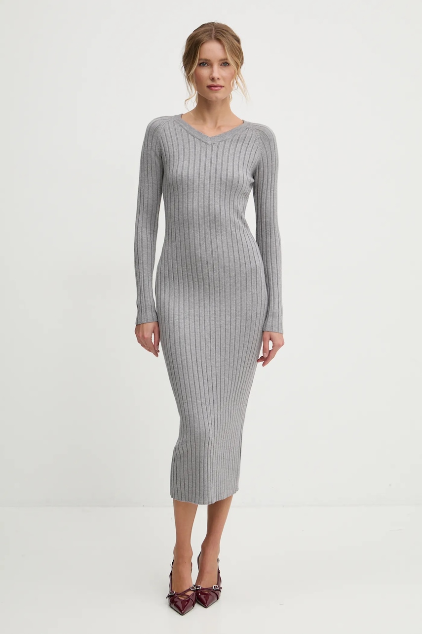 Answear Lab rochie culoarea gri
