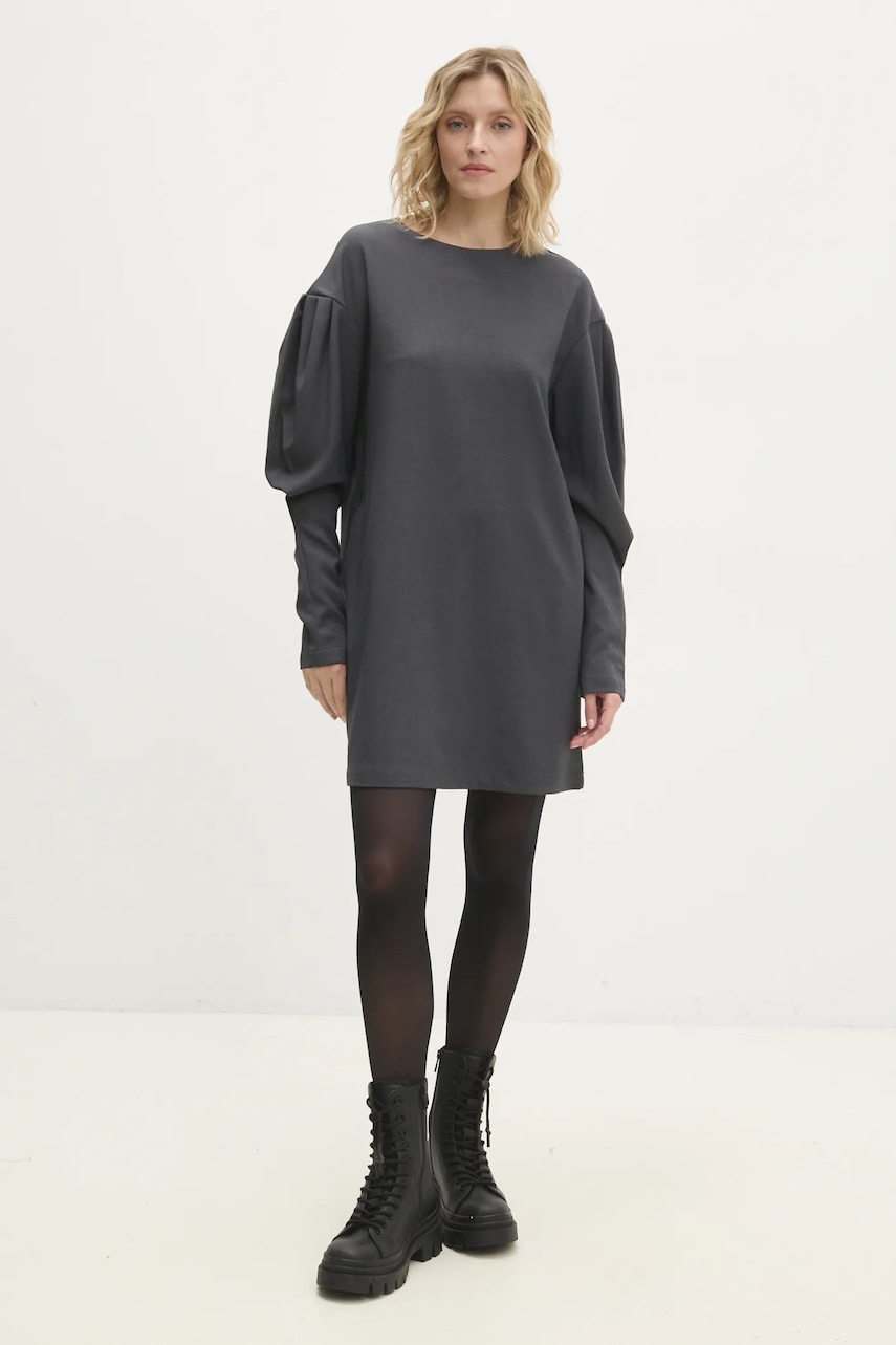 Answear Lab rochie culoarea gri