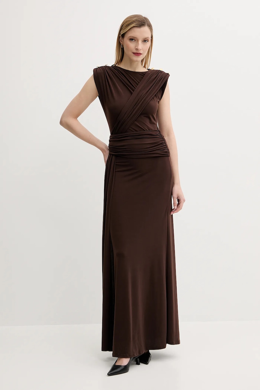 Answear Lab rochie culoarea maro