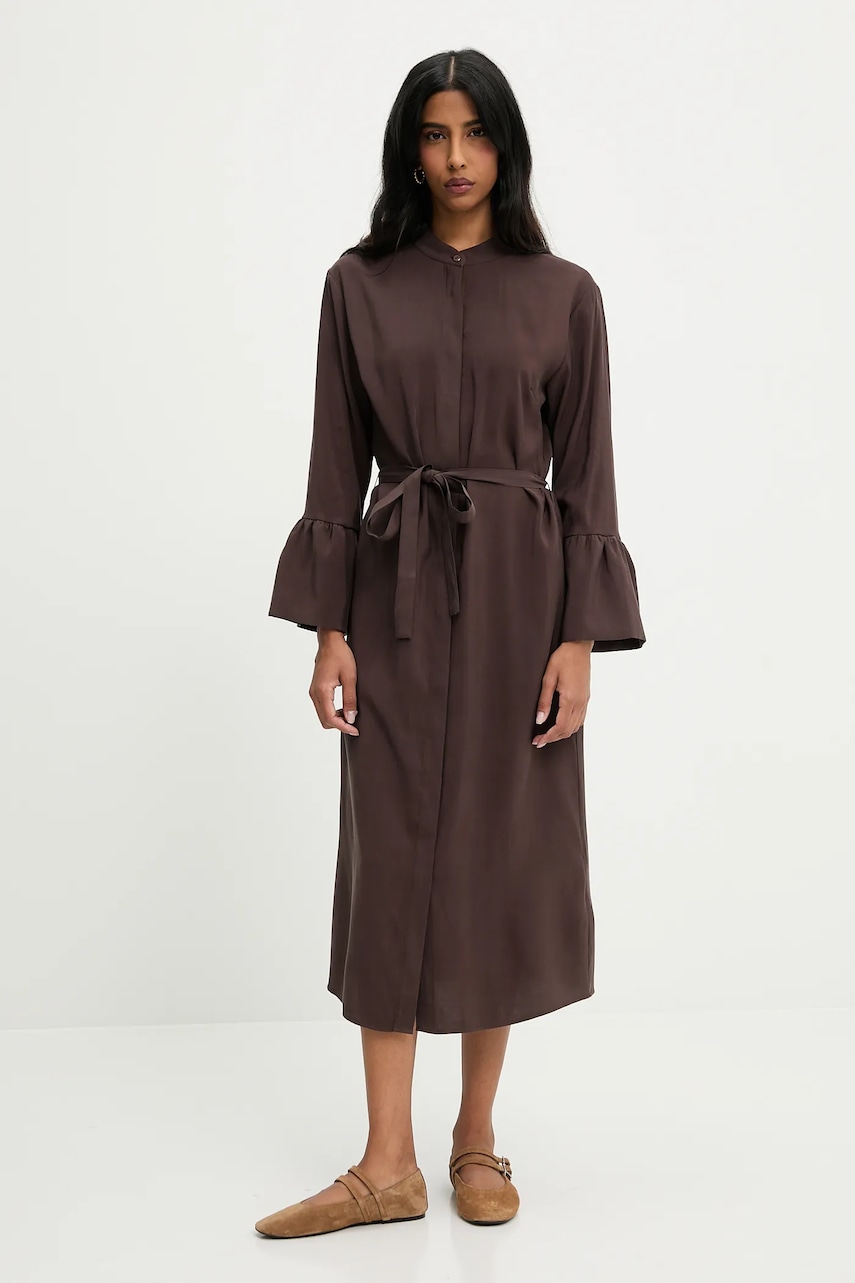 Answear Lab rochie culoarea maro