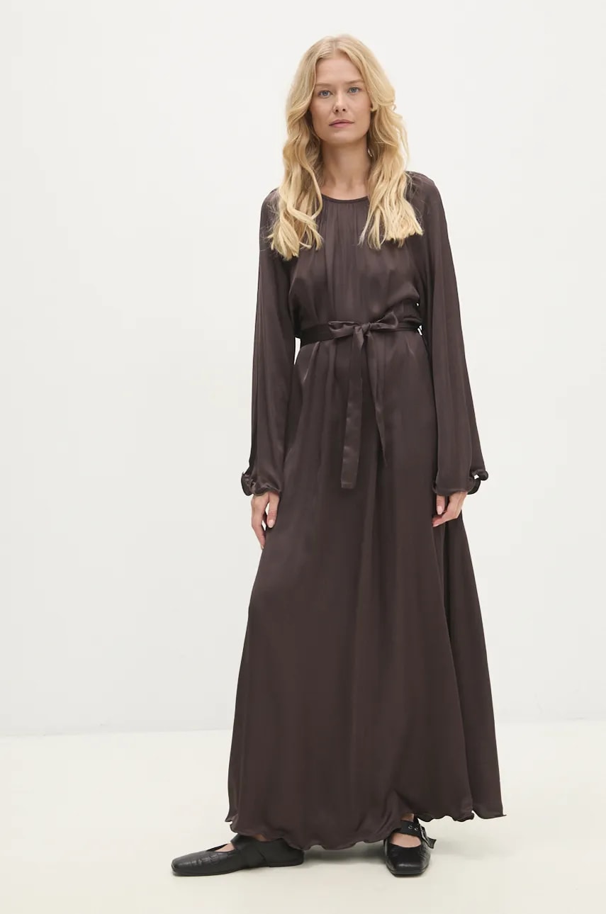 Answear Lab rochie culoarea maro