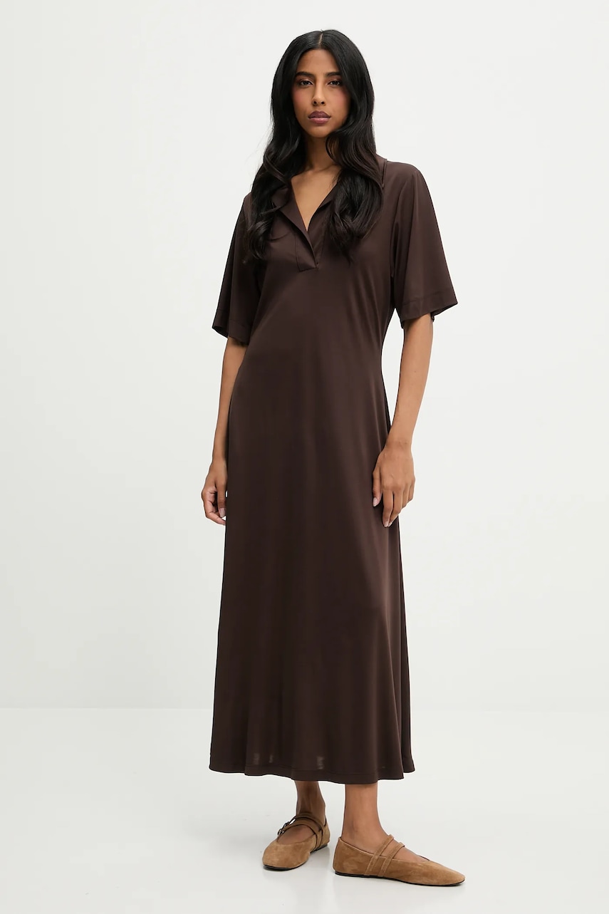 Answear Lab rochie culoarea maro