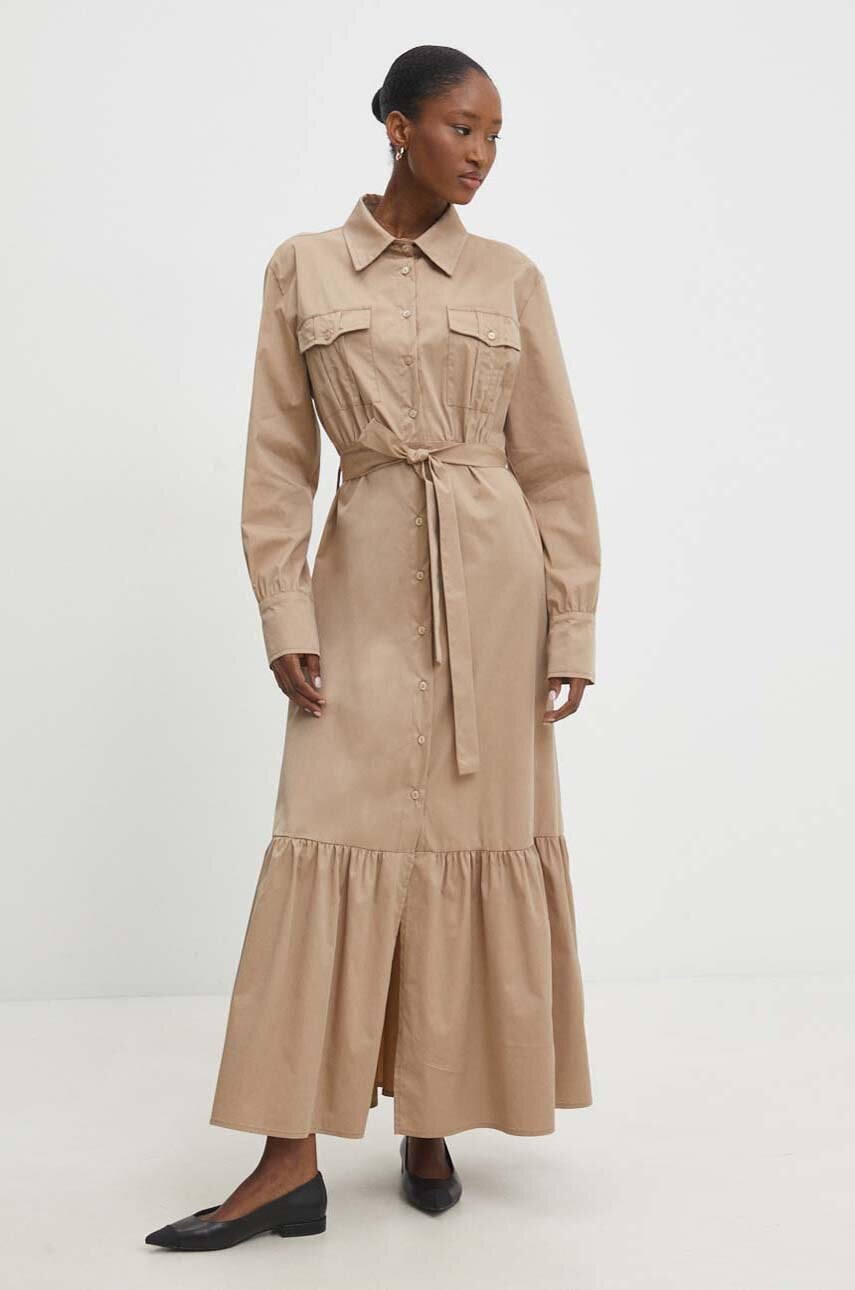 Answear Lab rochie culoarea maro