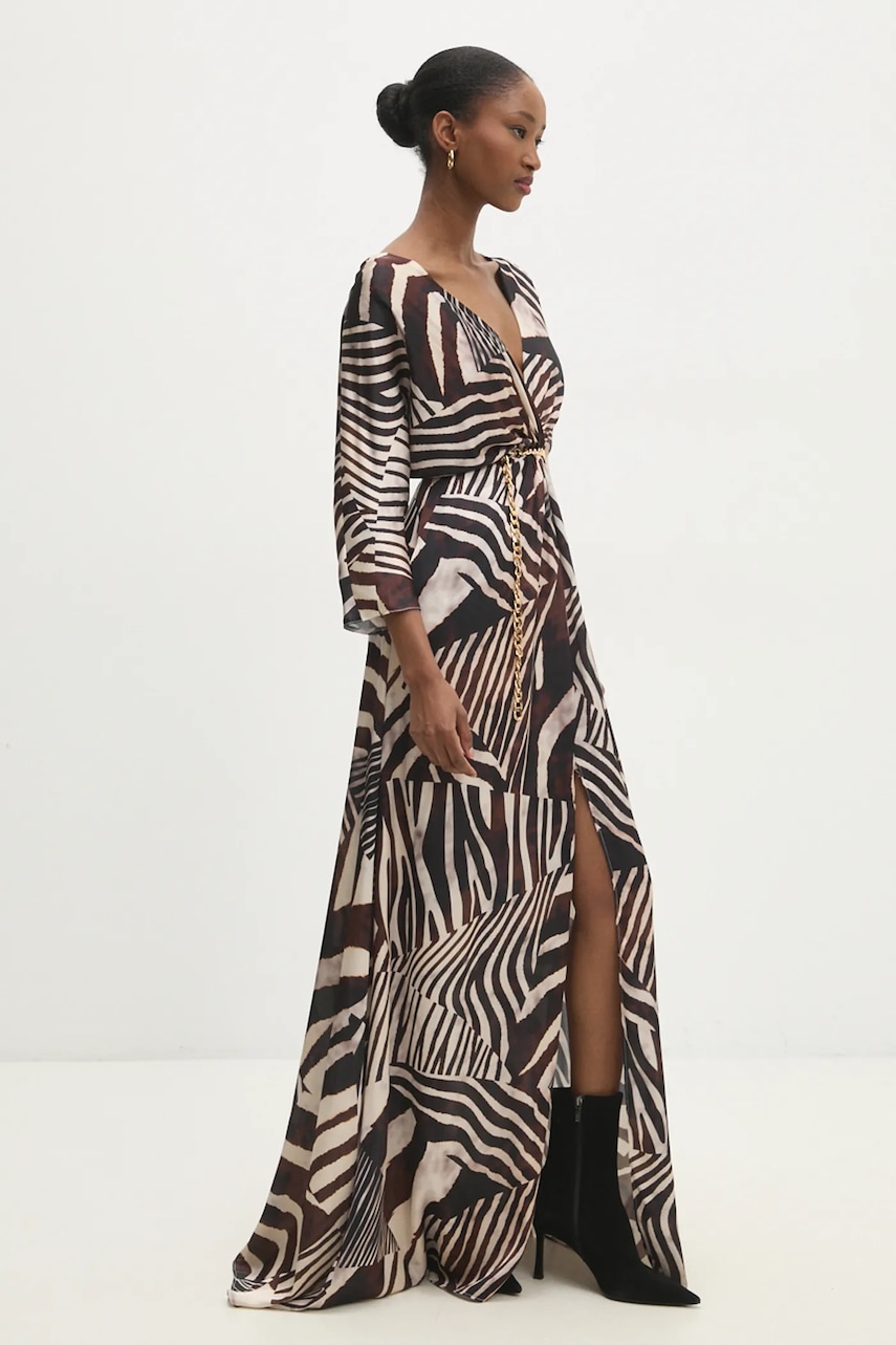 Answear Lab rochie culoarea maro