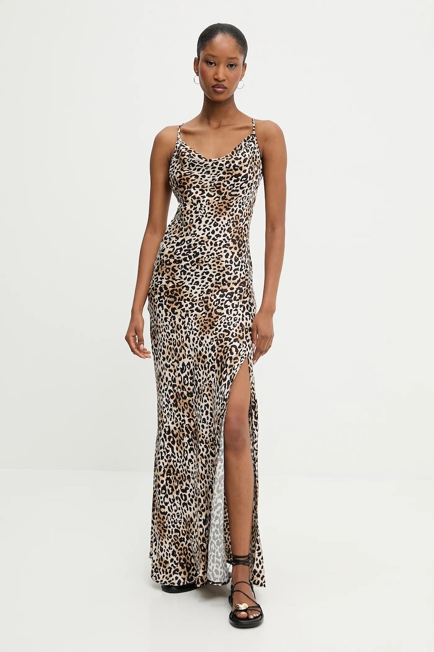 Answear Lab rochie culoarea maro