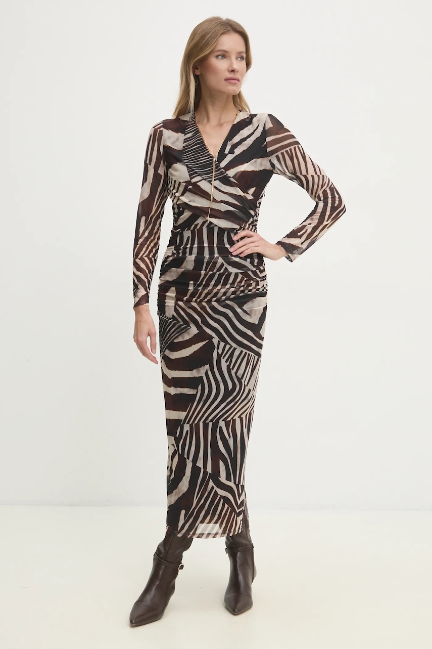 Answear Lab rochie culoarea maro