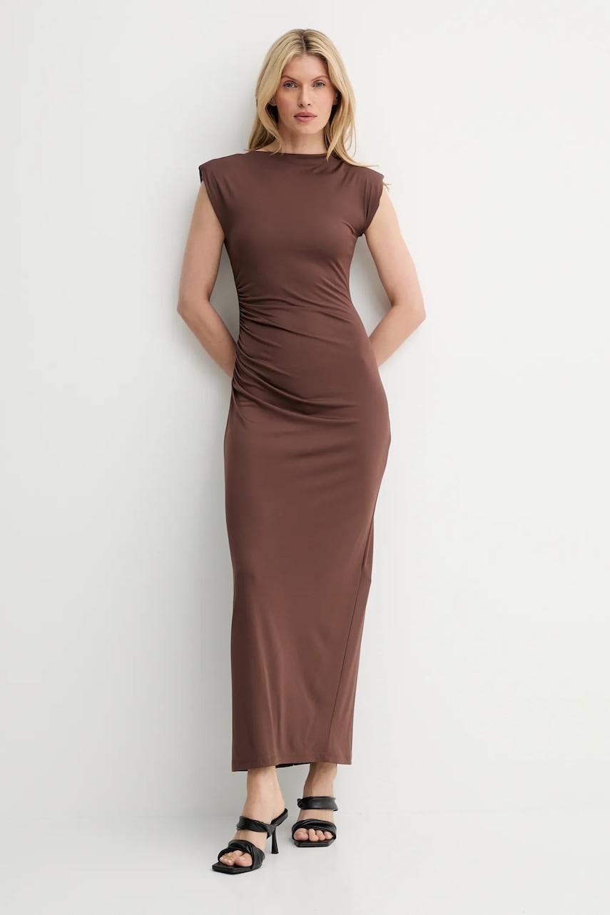 Answear Lab rochie culoarea maro