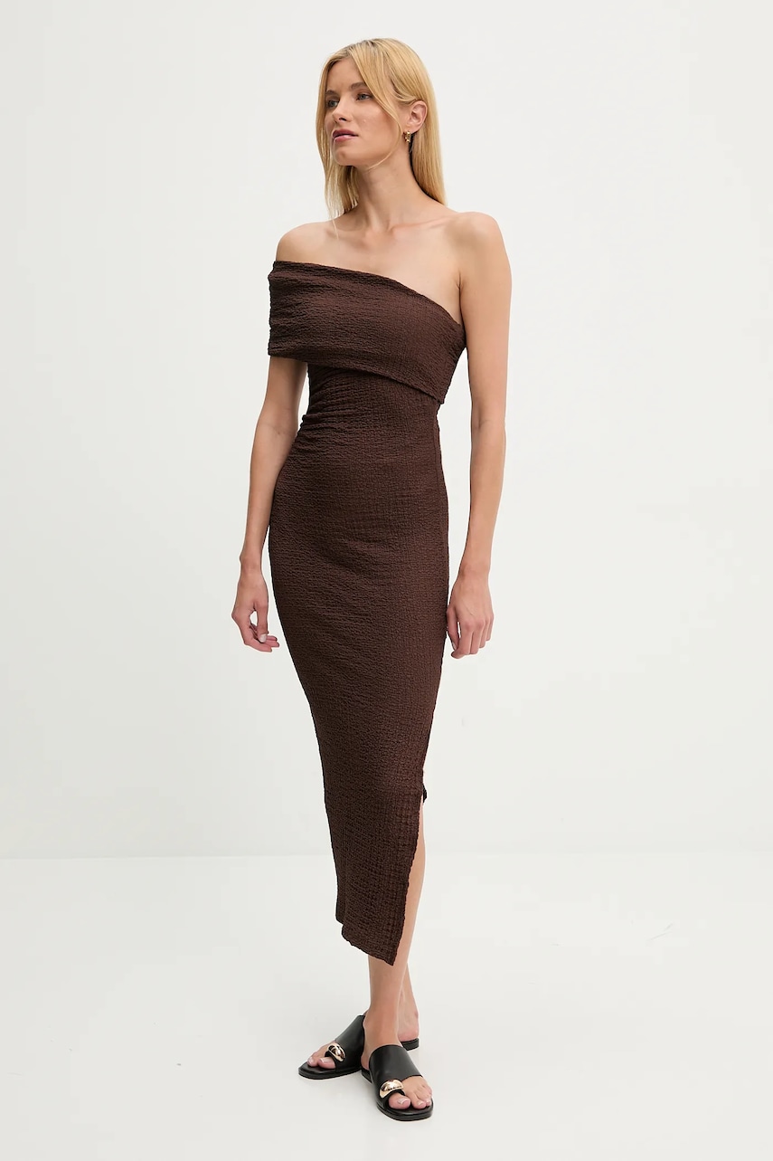 Answear Lab rochie culoarea maro