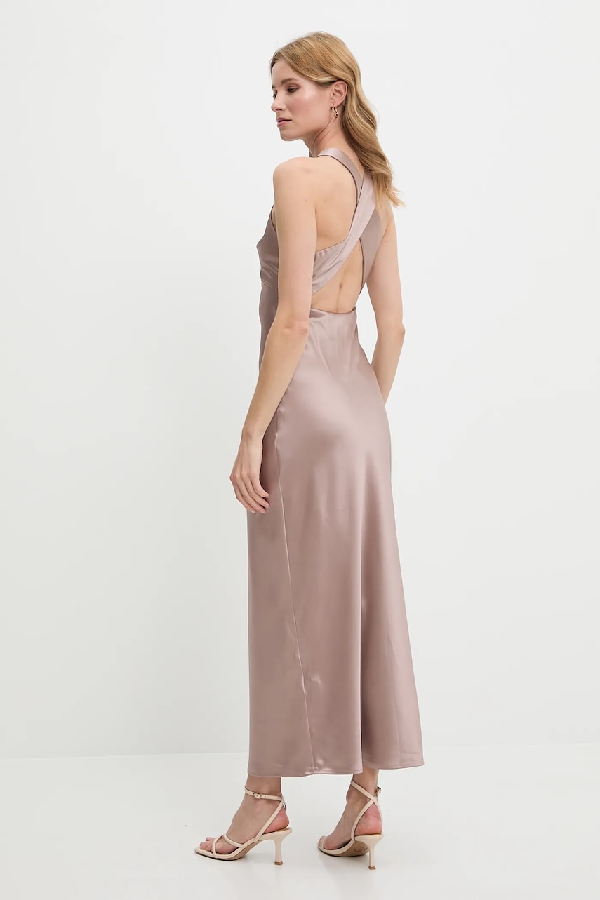 Answear Lab rochie culoarea maro
