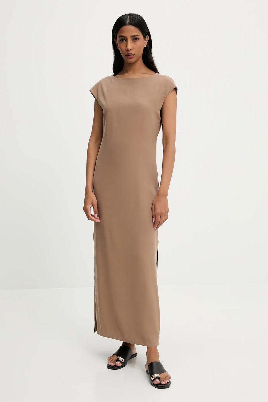 Answear Lab rochie culoarea maro