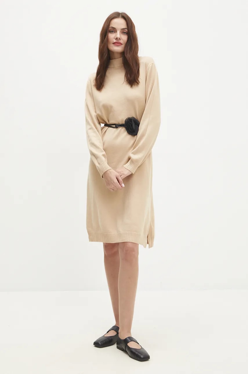 Answear Lab rochie culoarea maro