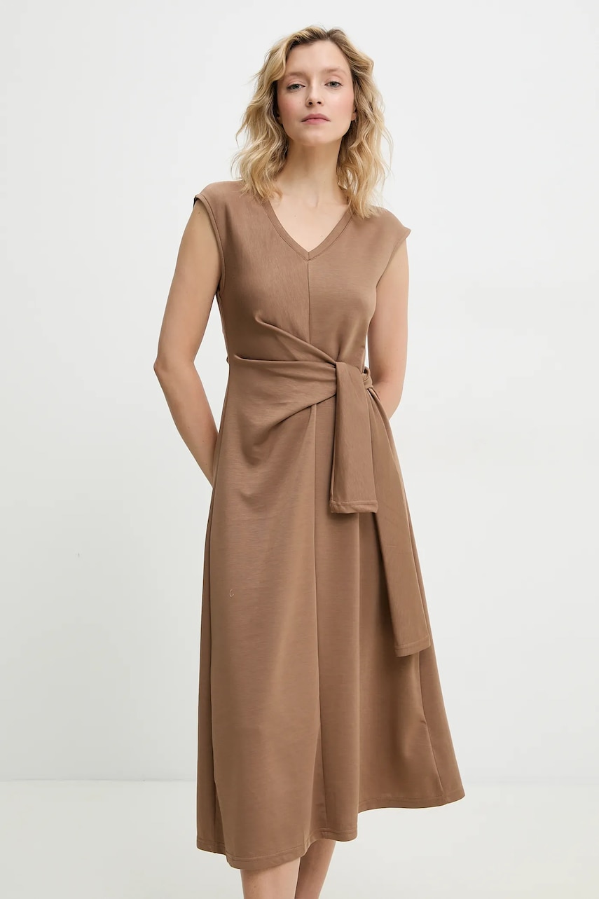 Answear Lab rochie culoarea maro